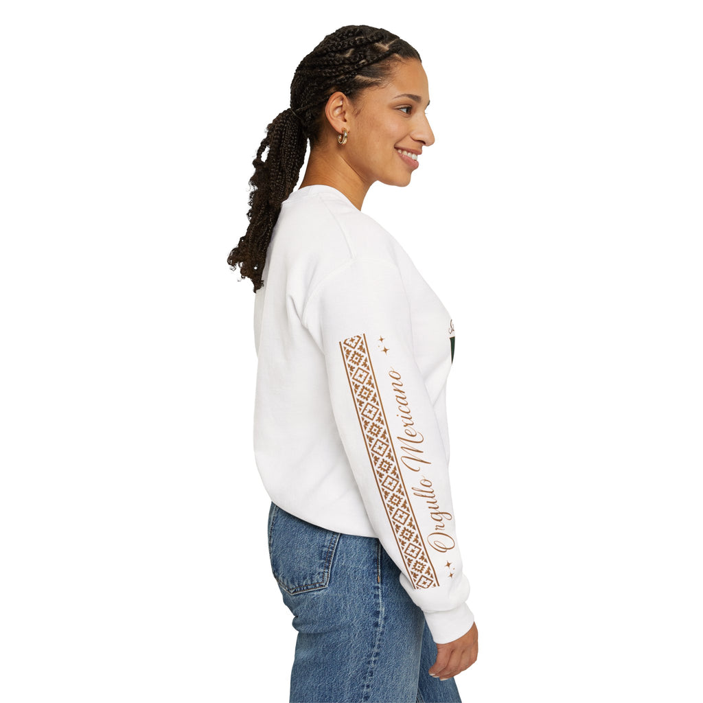 Orgullo Mexicano Crewneck Sweatshirt - Viva México Graphic Pullover