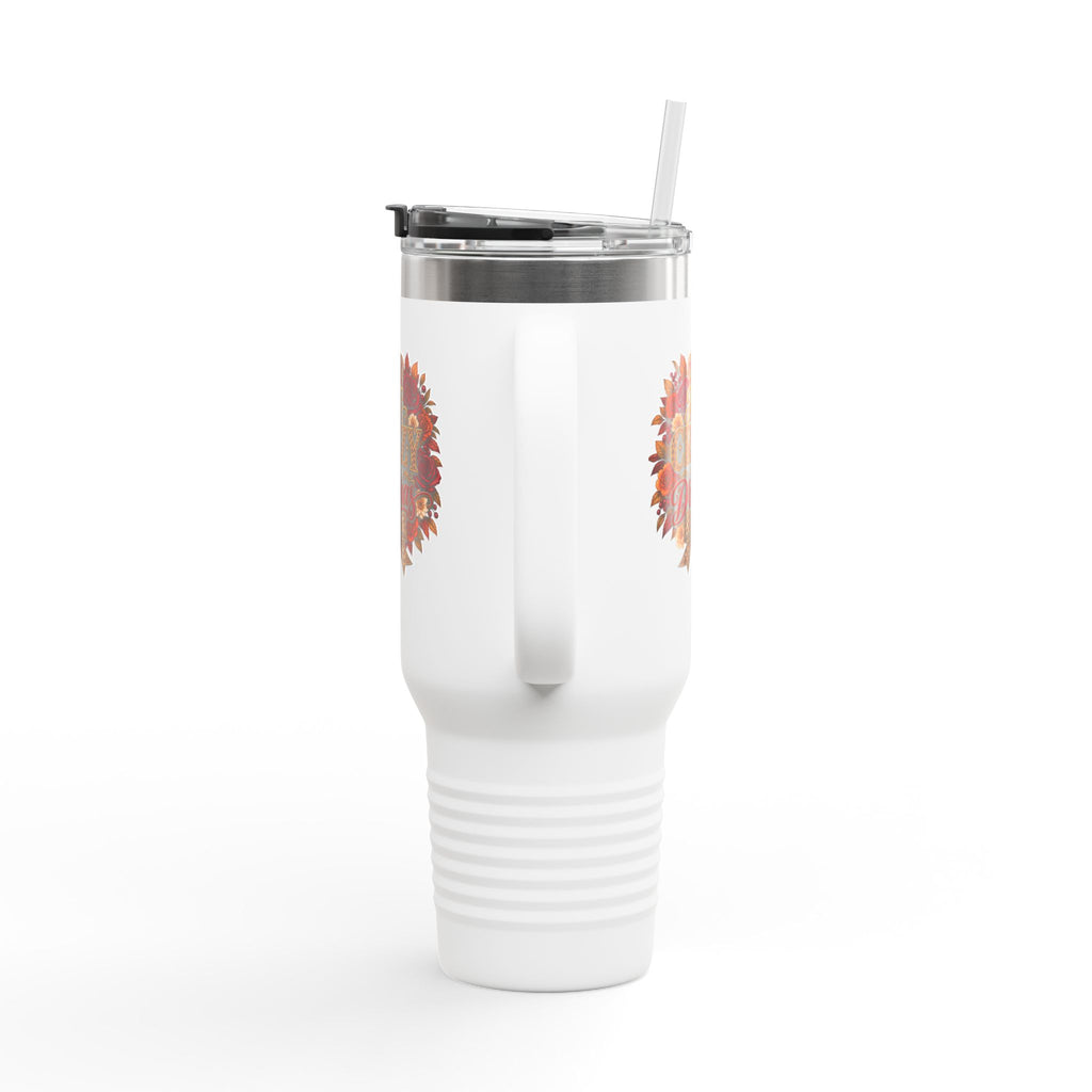 40oz Insulated Travel Mug — Too Crazy Para Tus Dramas – Jaguar Edition