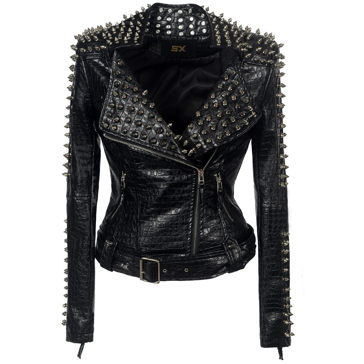 Queen Energy Vegan leather Jacket