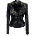 Queen Energy Vegan leather Jacket