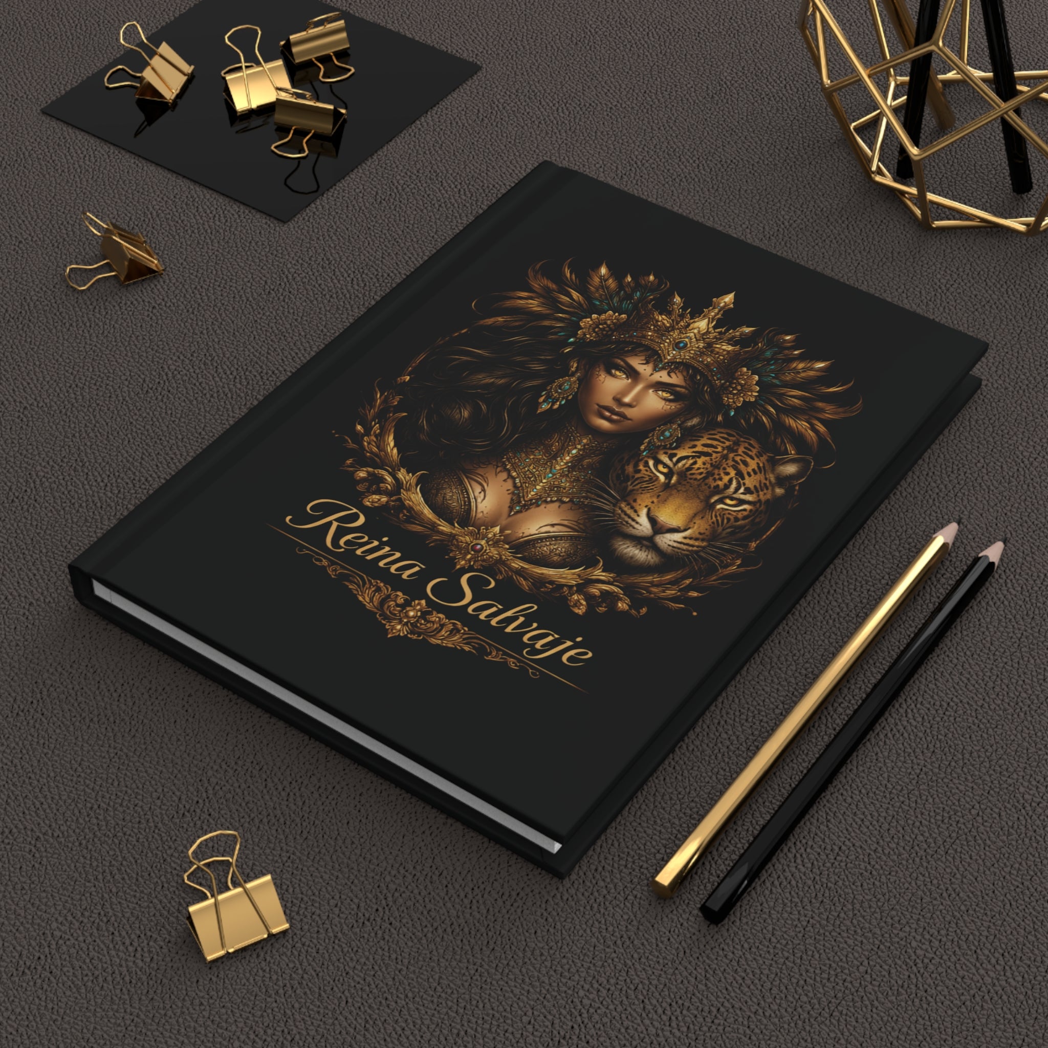 Reina Salvaje Hardcover Journal —  Matte Notebook