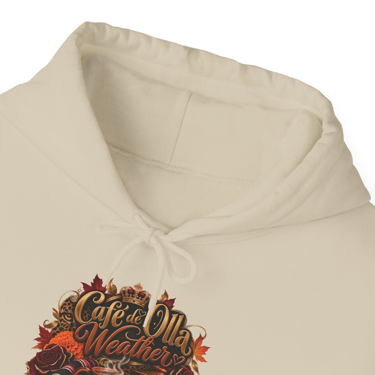 Café de Olla Weather Sweatshirt | Mexican Fall | Chicaify Heavy Blend™ Hooded Sweatshirt
