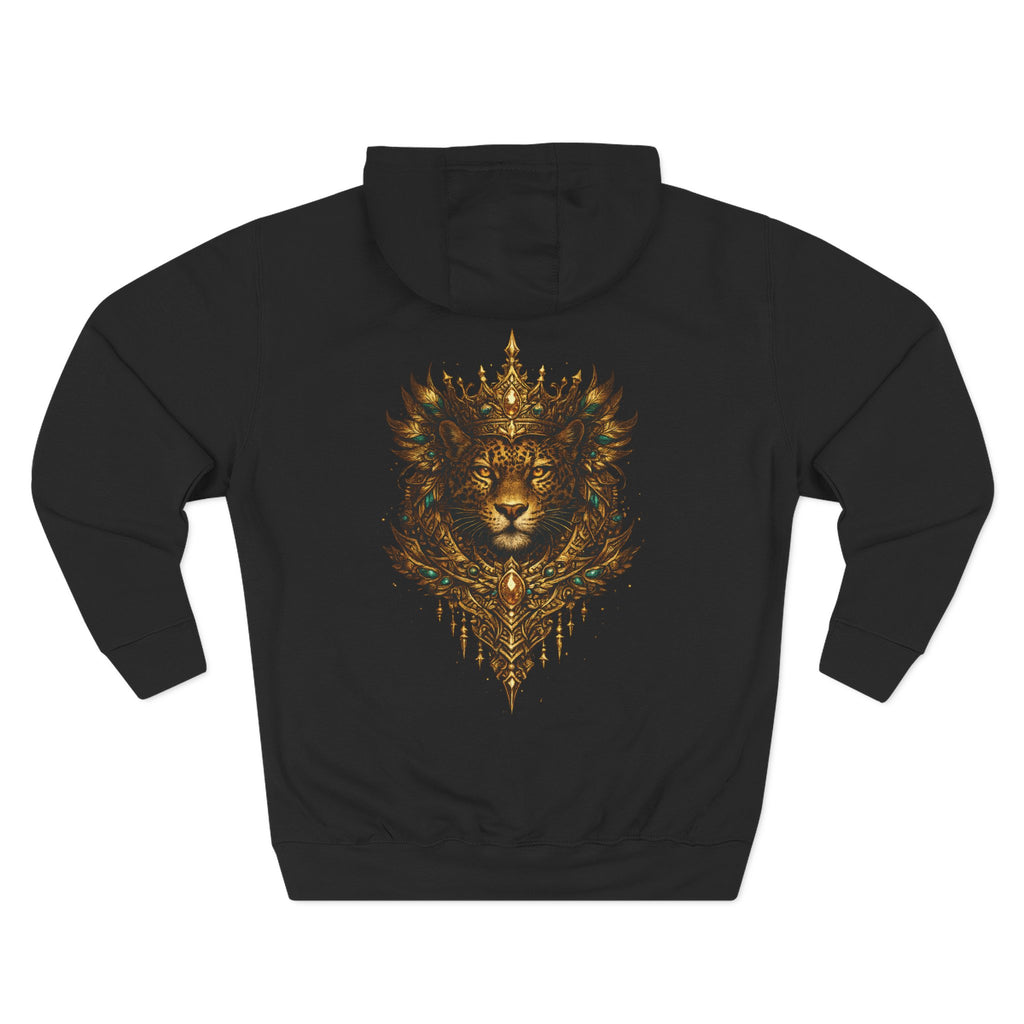 Golden Crowned Jaguar — Graphic Fleece Pullover