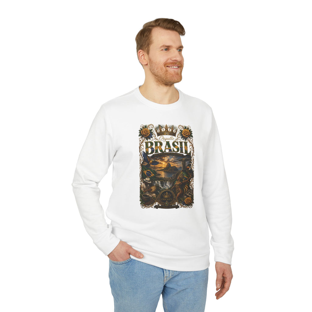 BRAZIL — RAÍCES UNIDAS - adidas Fleece Crewneck Sweatshirt
