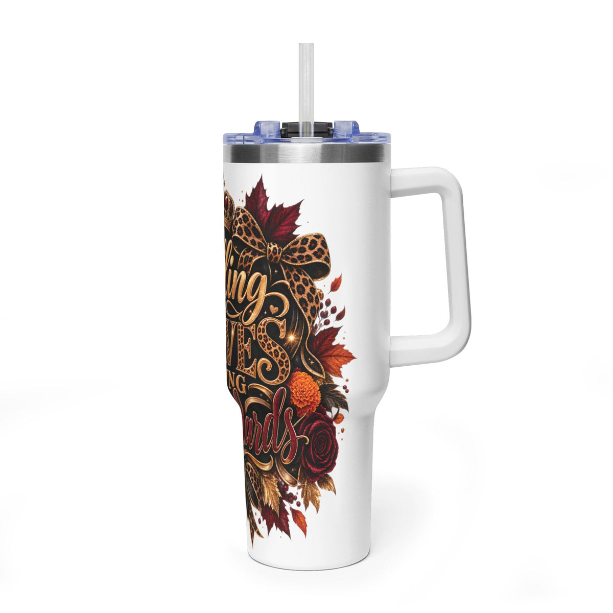 Falling Leaves, Rising Standards | Vacuum Thermal Tumbler, 40oz