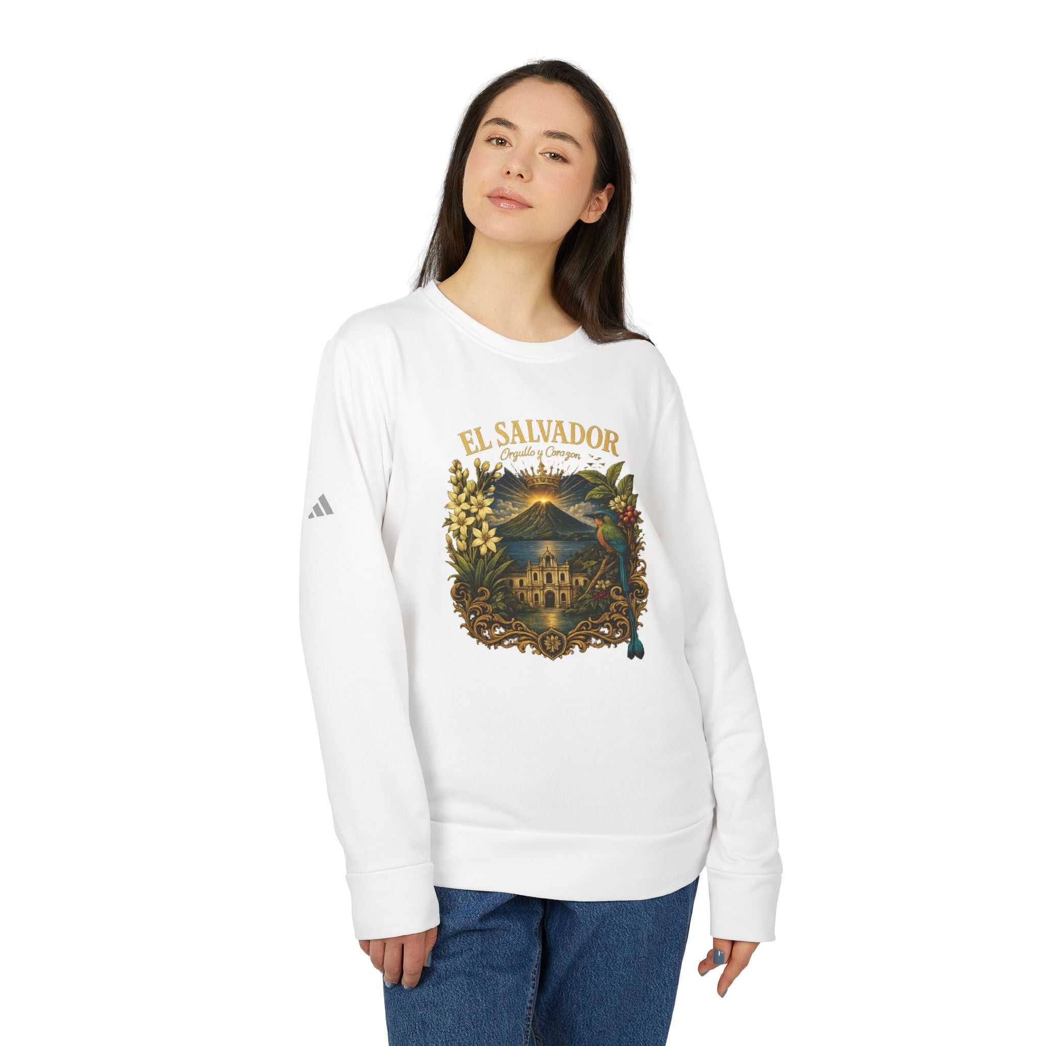 Corazón de Volcanes adidas Fleece Crewneck Sweatshirt