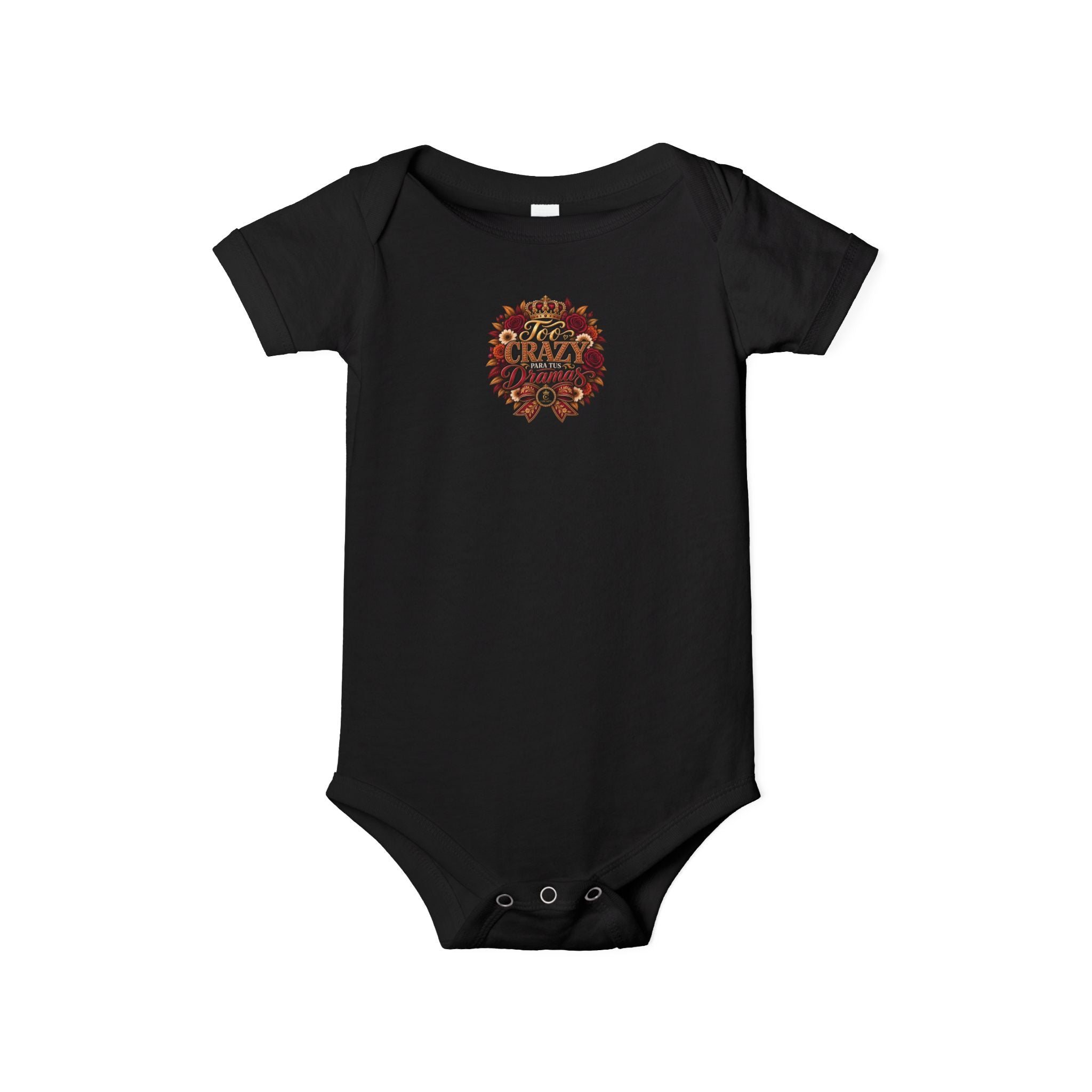 Too Crazy Para Tus Dramas – Charro-Inspired Edition | Infant Jersey One Piece