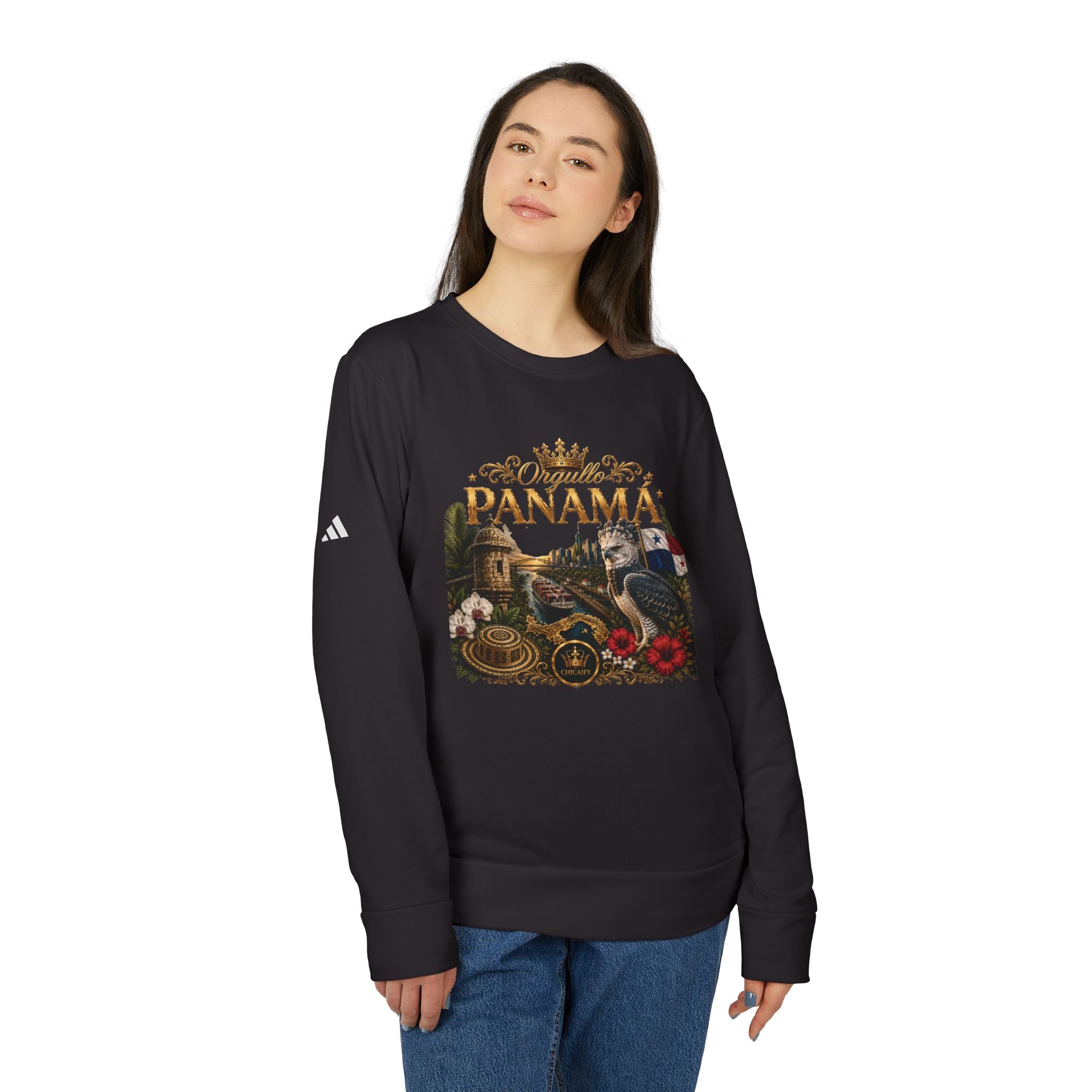 Orgullo Panamá — Raíces Unidas | adidas Crewneck Sweatshirt