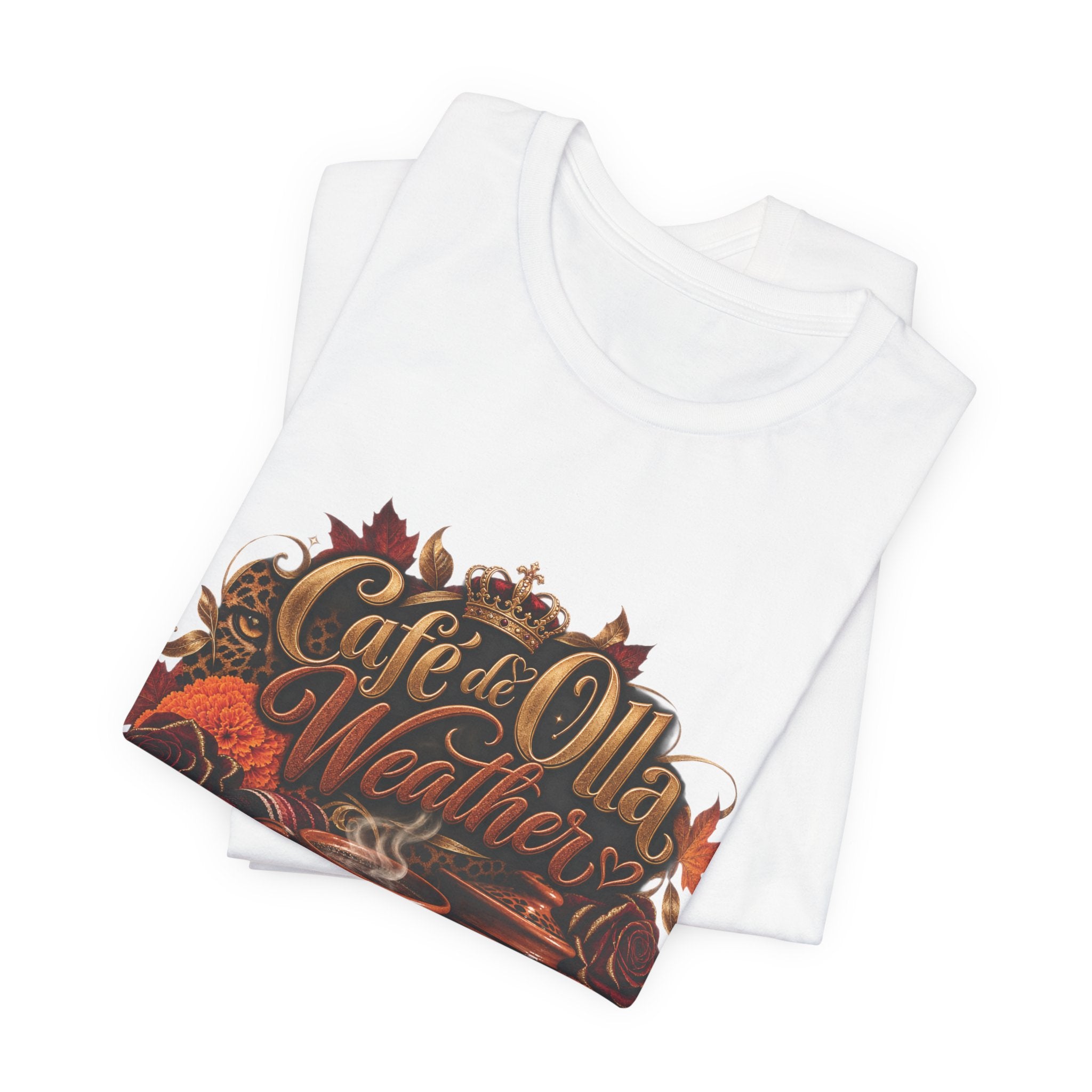 Café de Olla Weather Sweatshirt | Mexican Fall | Chicaify Short Sleeve Tee