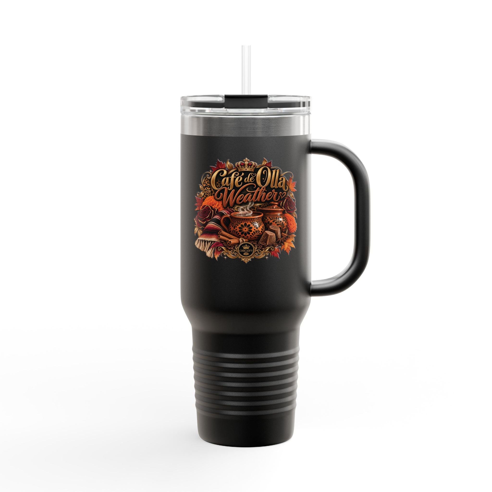 Café de Olla Weather | Mexican Fall Insulated Travel Mug, 40oz