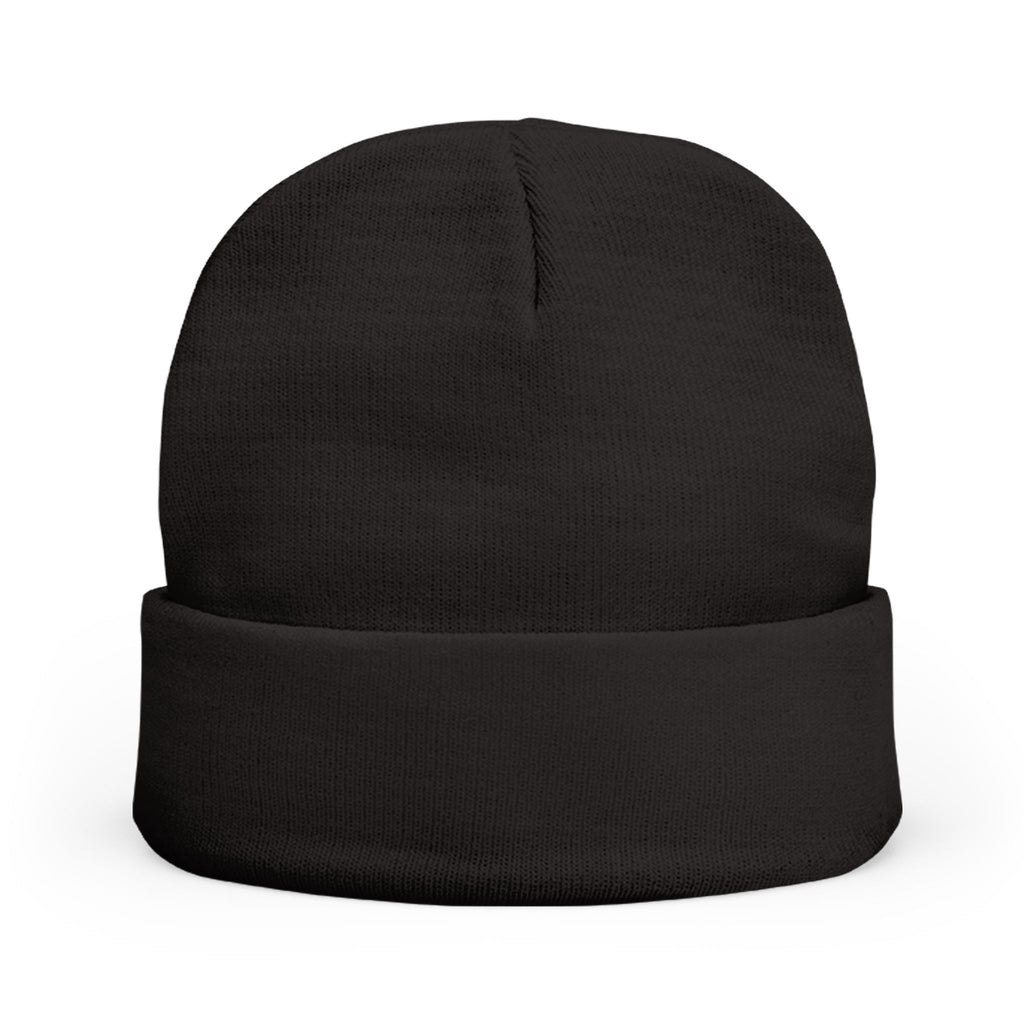 Falling Leaves, Rising Standards | Knit Beanie (Embroidery)