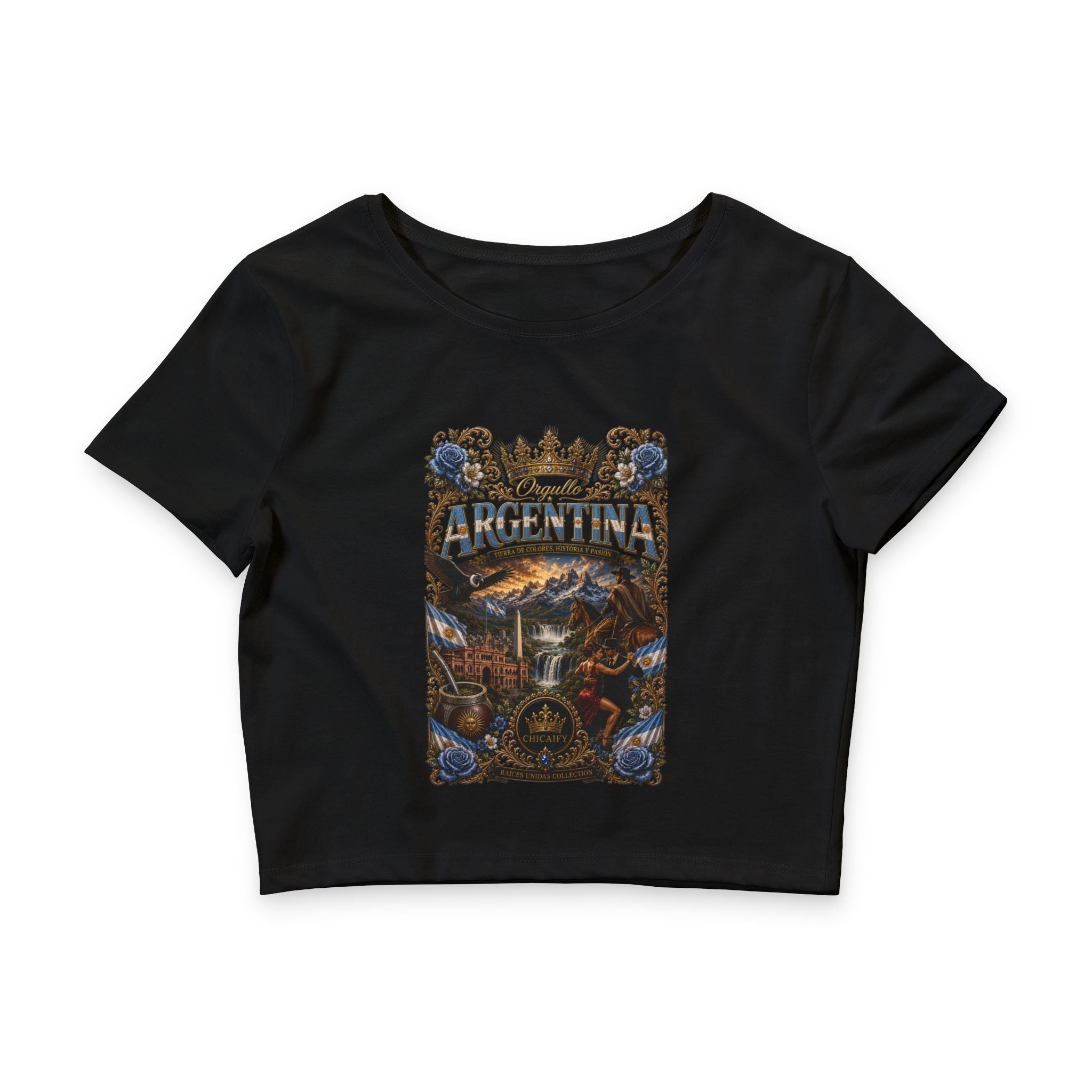 Raíces Unidas — Orgullo Argentina |Cotton Crop Tee