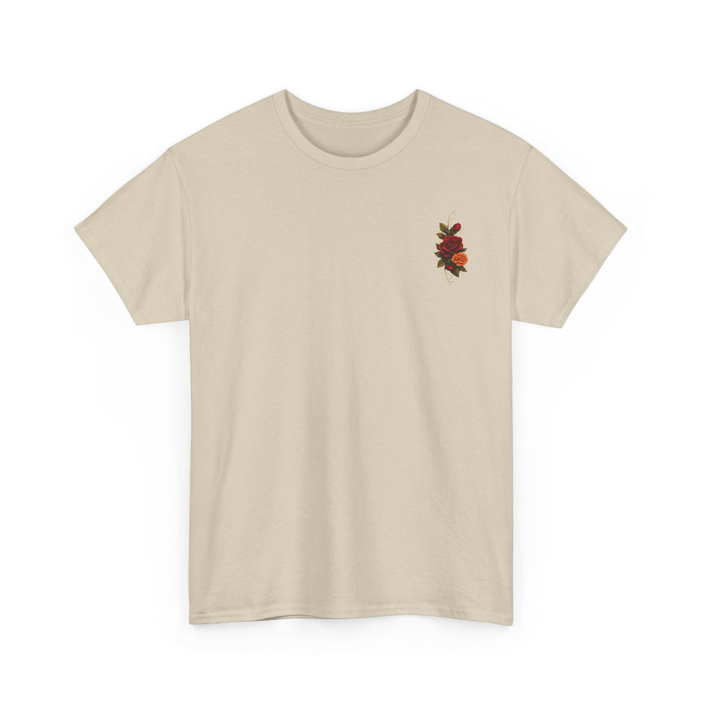 "Confidentemente Única" Floral Graphic T‑Shirt