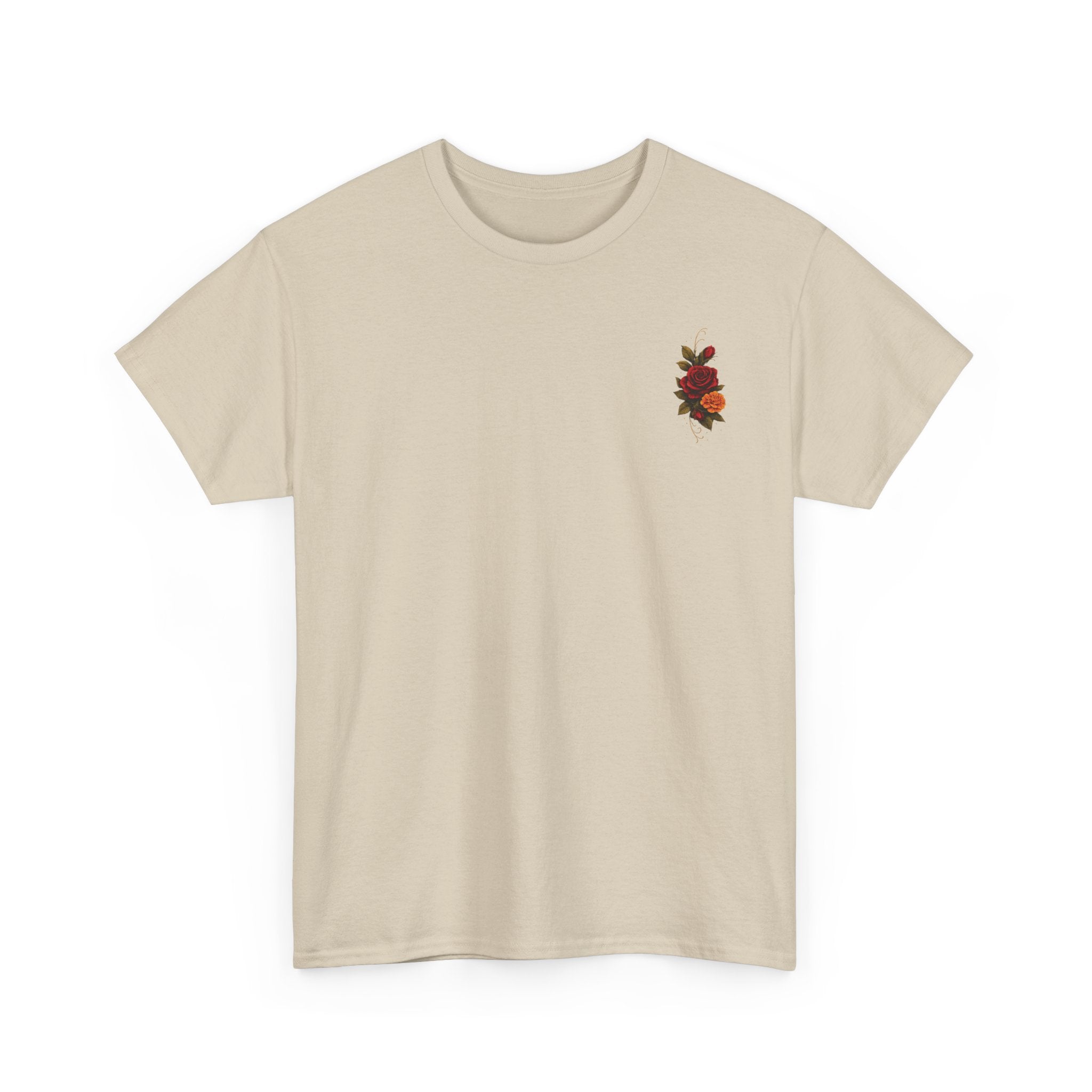 "Confidentemente Única" Floral Graphic T‑Shirt