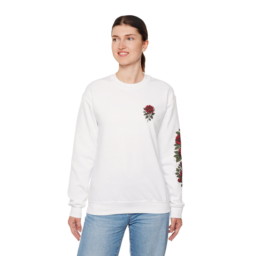 Jefa Energy Crewneck Sweatshirt — Rose & Crown Graphic