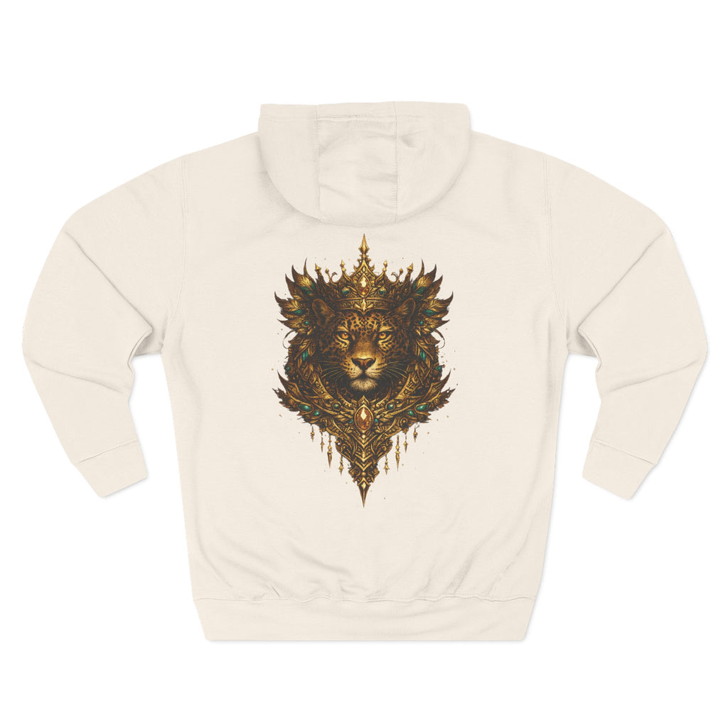 Golden Crowned Jaguar — Graphic Fleece Pullover