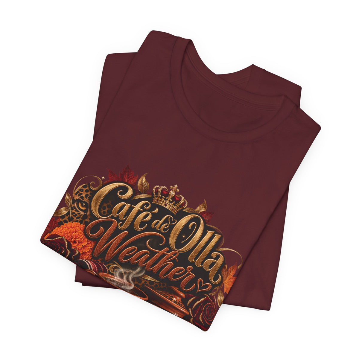Café de Olla Weather Sweatshirt | Mexican Fall | Chicaify Short Sleeve Tee