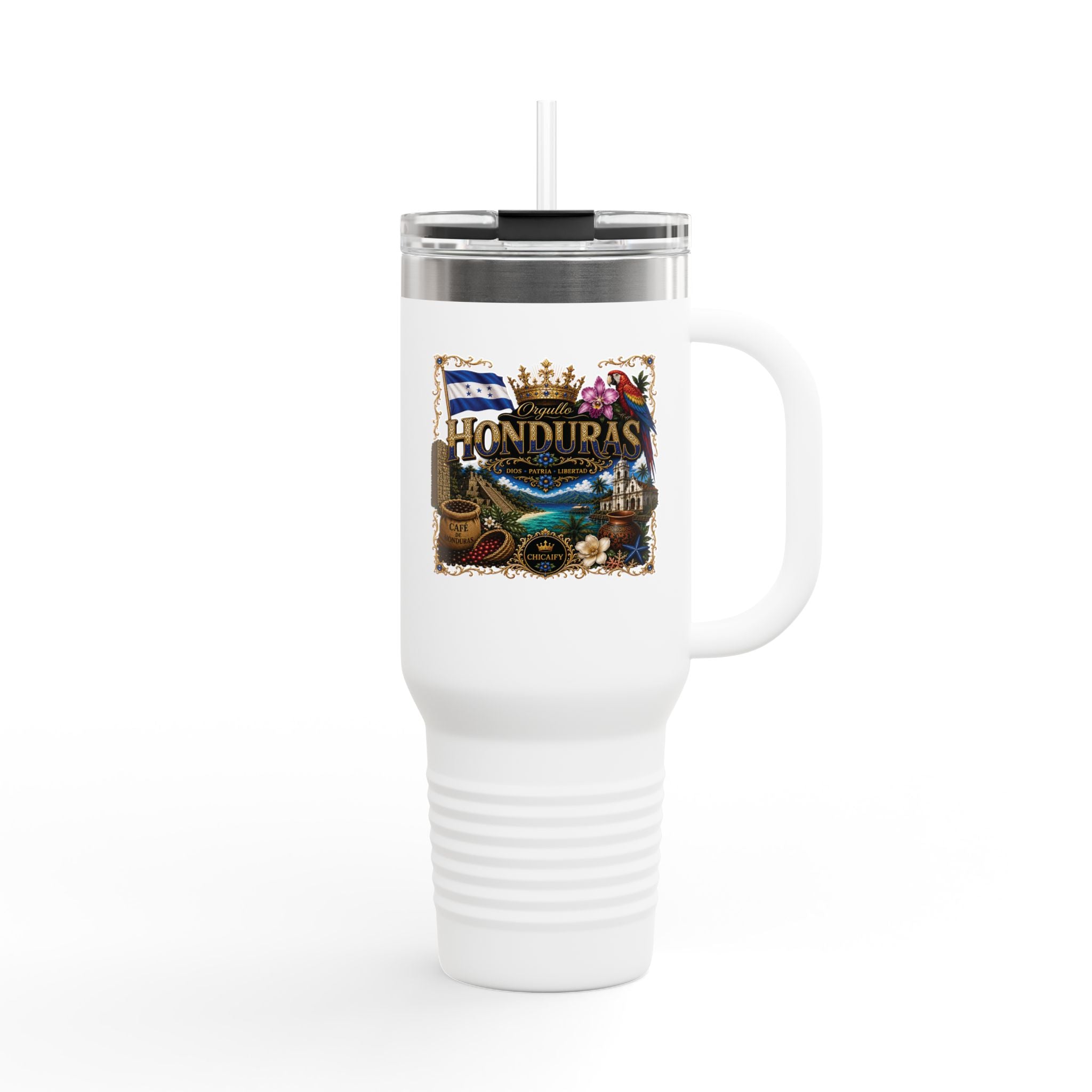 orgullo Honduras -Raices Unidas Coleccion Tumbler 40oz – Insulated  Mug