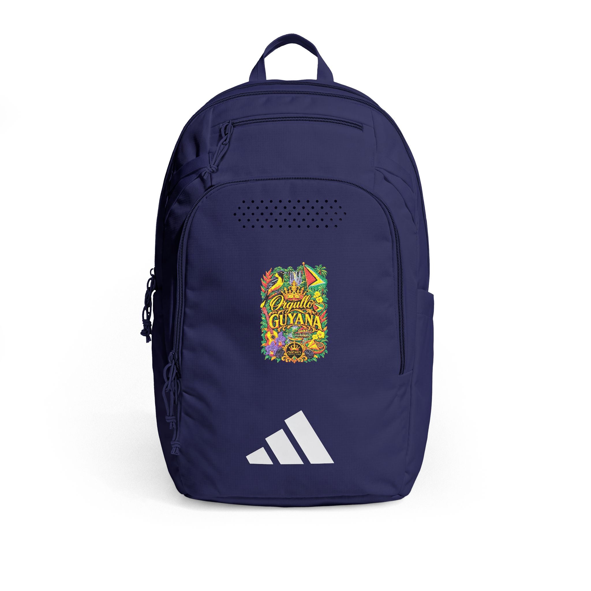 Orgullo Guyana — Raíces Unidas Collection | adidas® Defender 5 Backpack (Embroidery)