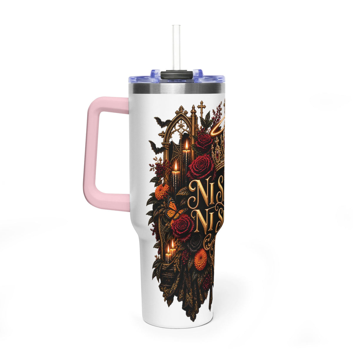 Ni Santa, Ni Sumisa | Vacuum Thermal Tumbler, 40oz