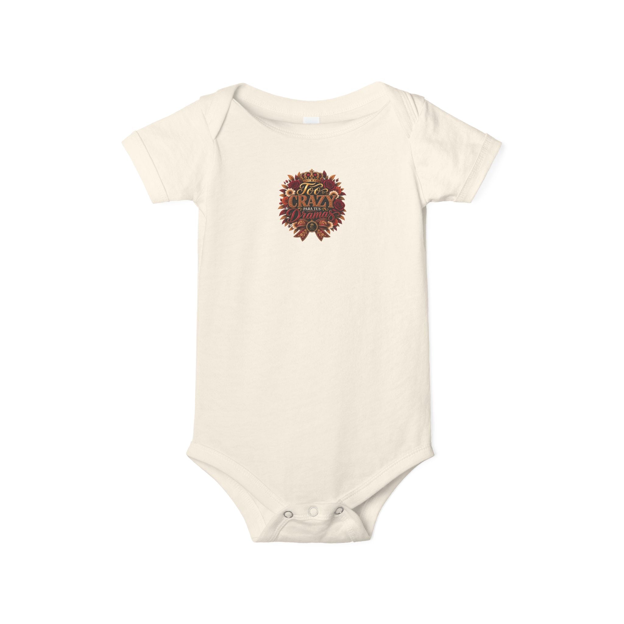 Too Crazy Para Tus Dramas – Charro-Inspired Edition | Infant Jersey One Piece