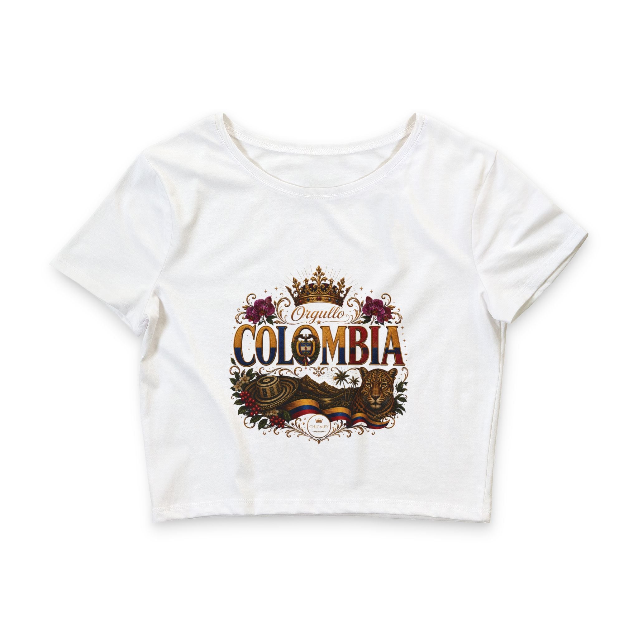 Tierra de Oro Crop Tee