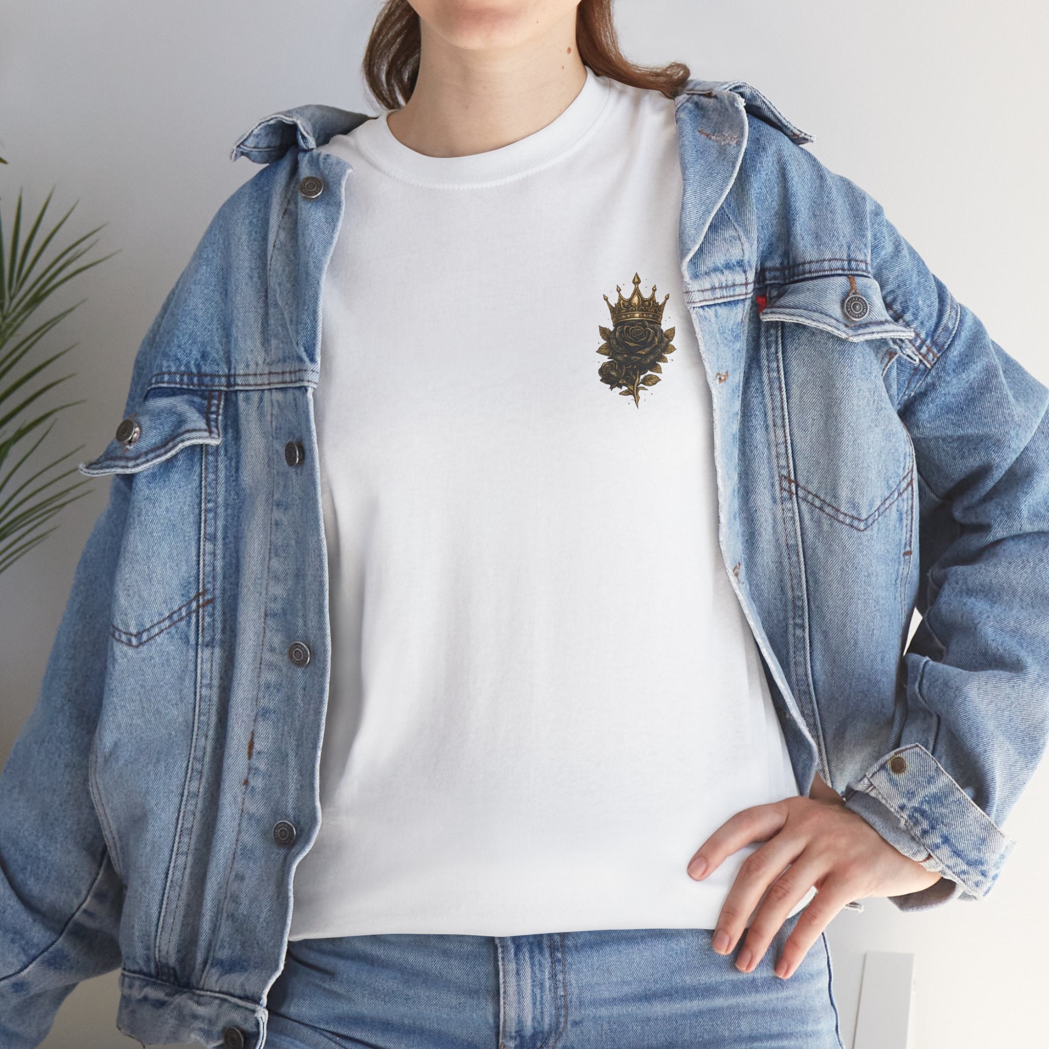 Raices de Oro T-Shirt —Crown Emblem Graphic Tee