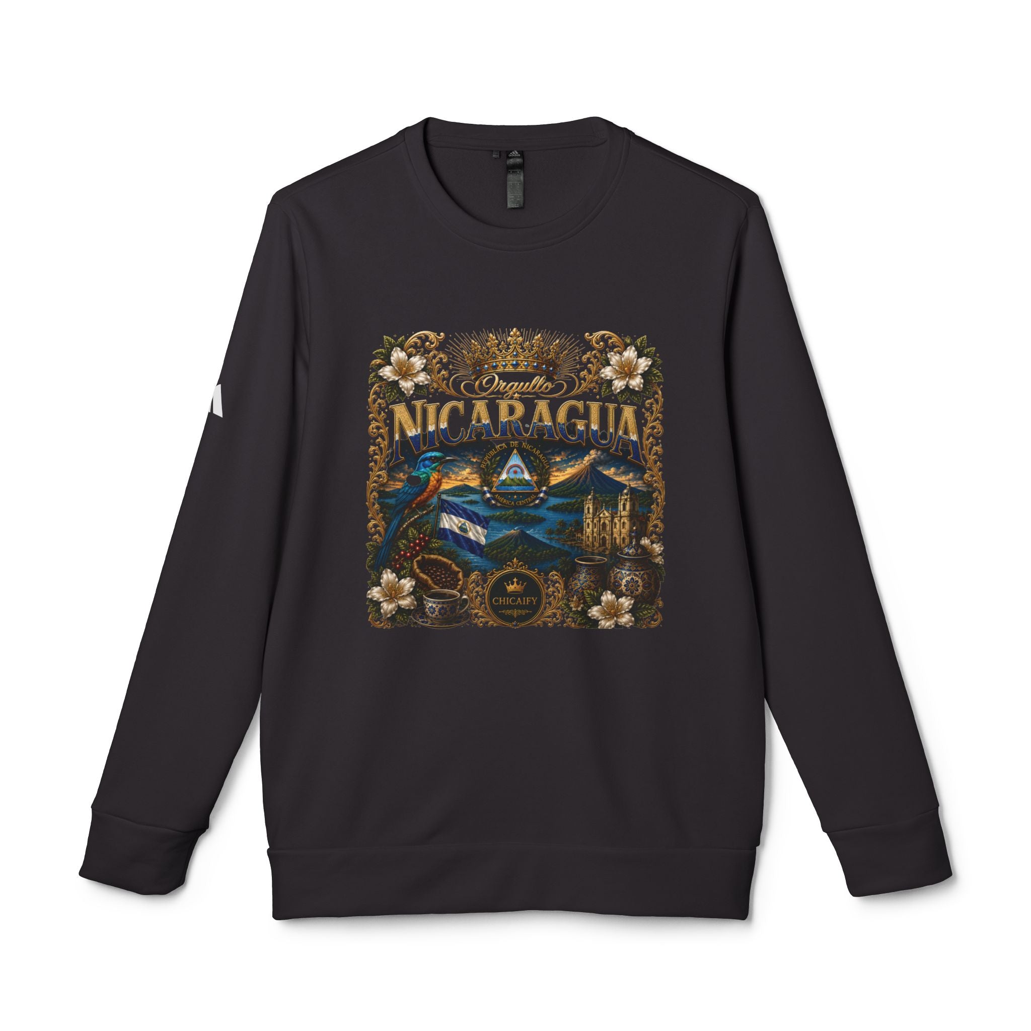 Raíces Unidas — Orgullo Nicaragua adidas Crewneck Sweatshirt