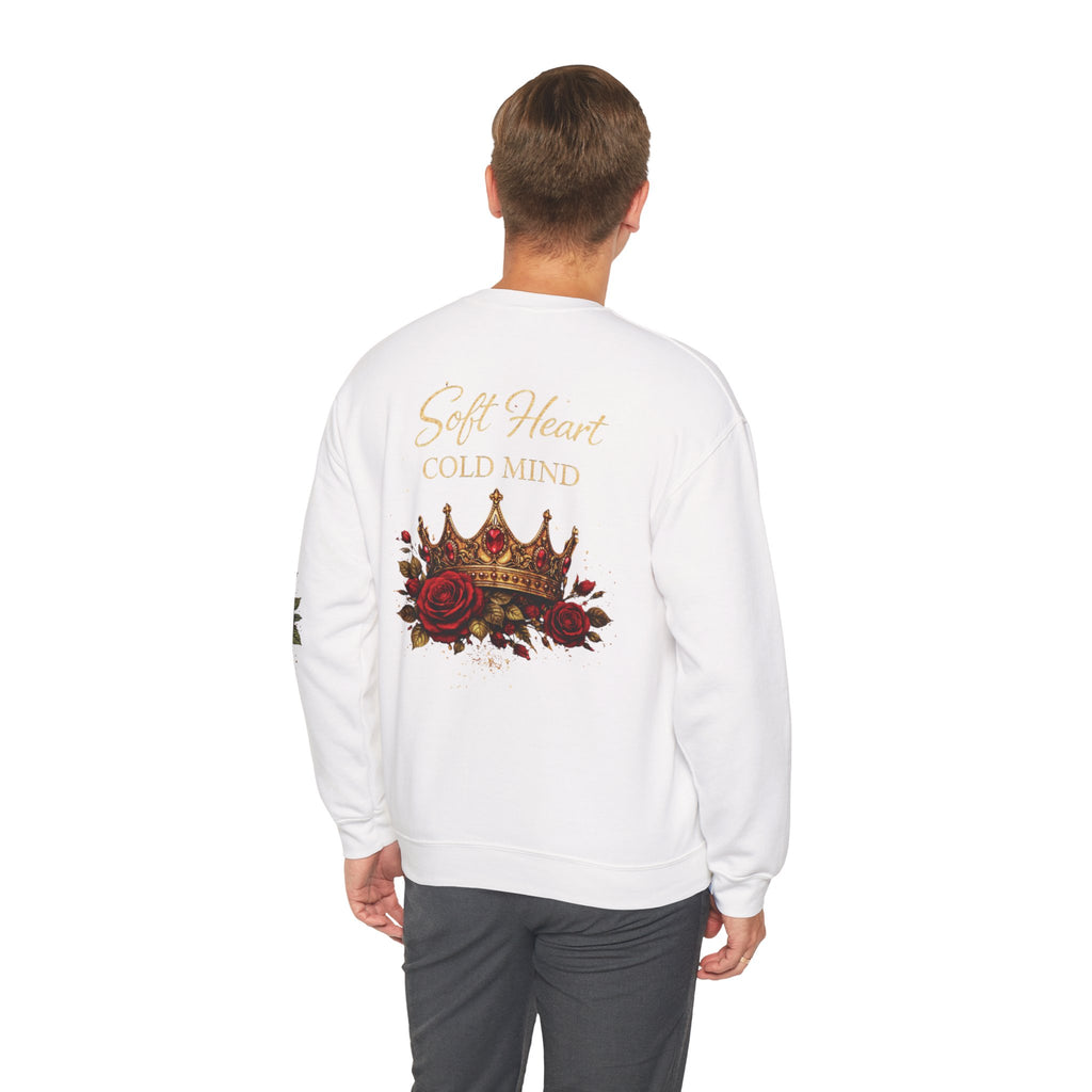 Soft Heart Cold Mind Rose Crown Sweatshirt