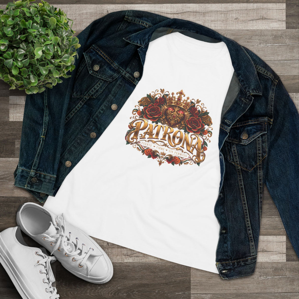 Patrona | Crowned in Power – Chicaify Collection | Women's Cotton Tee