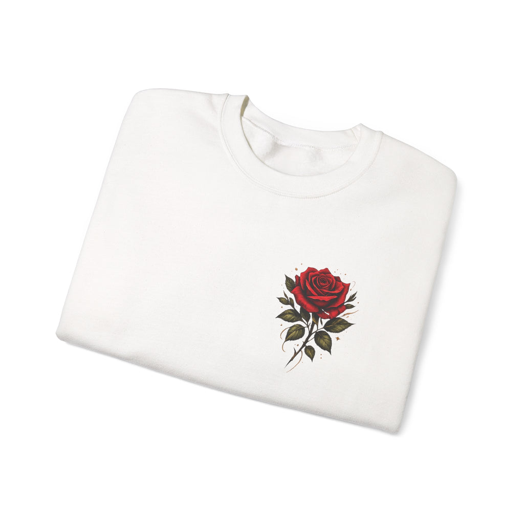 Soft Heart Cold Mind Rose Crown Sweatshirt