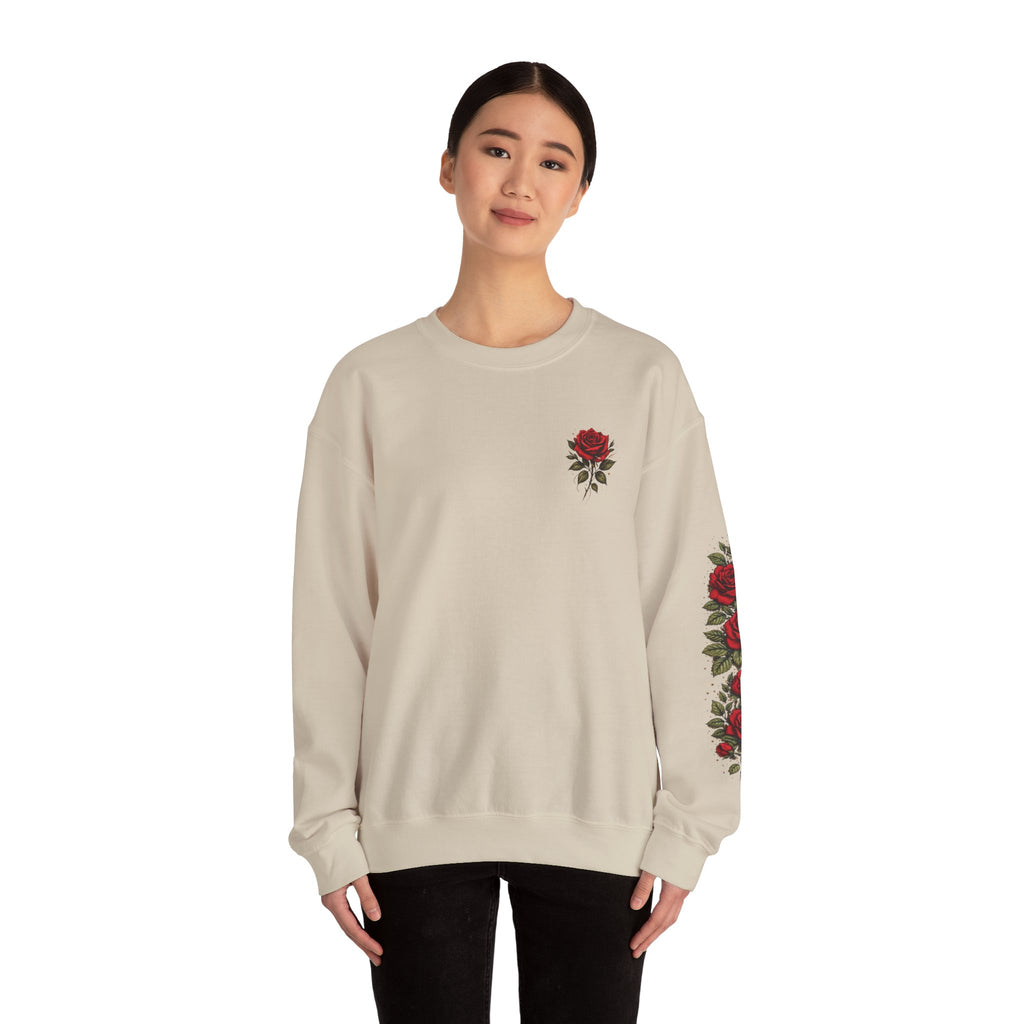 Jefa Energy Crewneck Sweatshirt — Rose & Crown Graphic