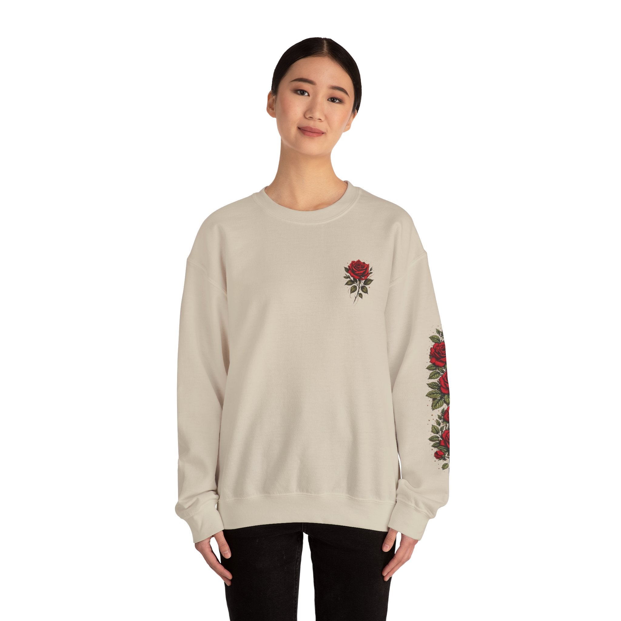 Jefa Energy Crewneck Sweatshirt — Rose & Crown Graphic