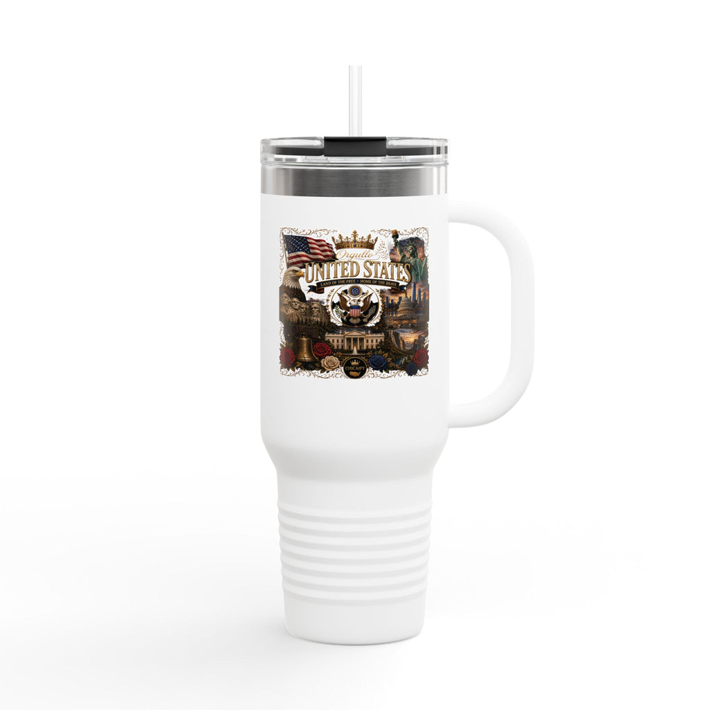 United States | Raíces Unidas Insulated Travel Mug, 40oz