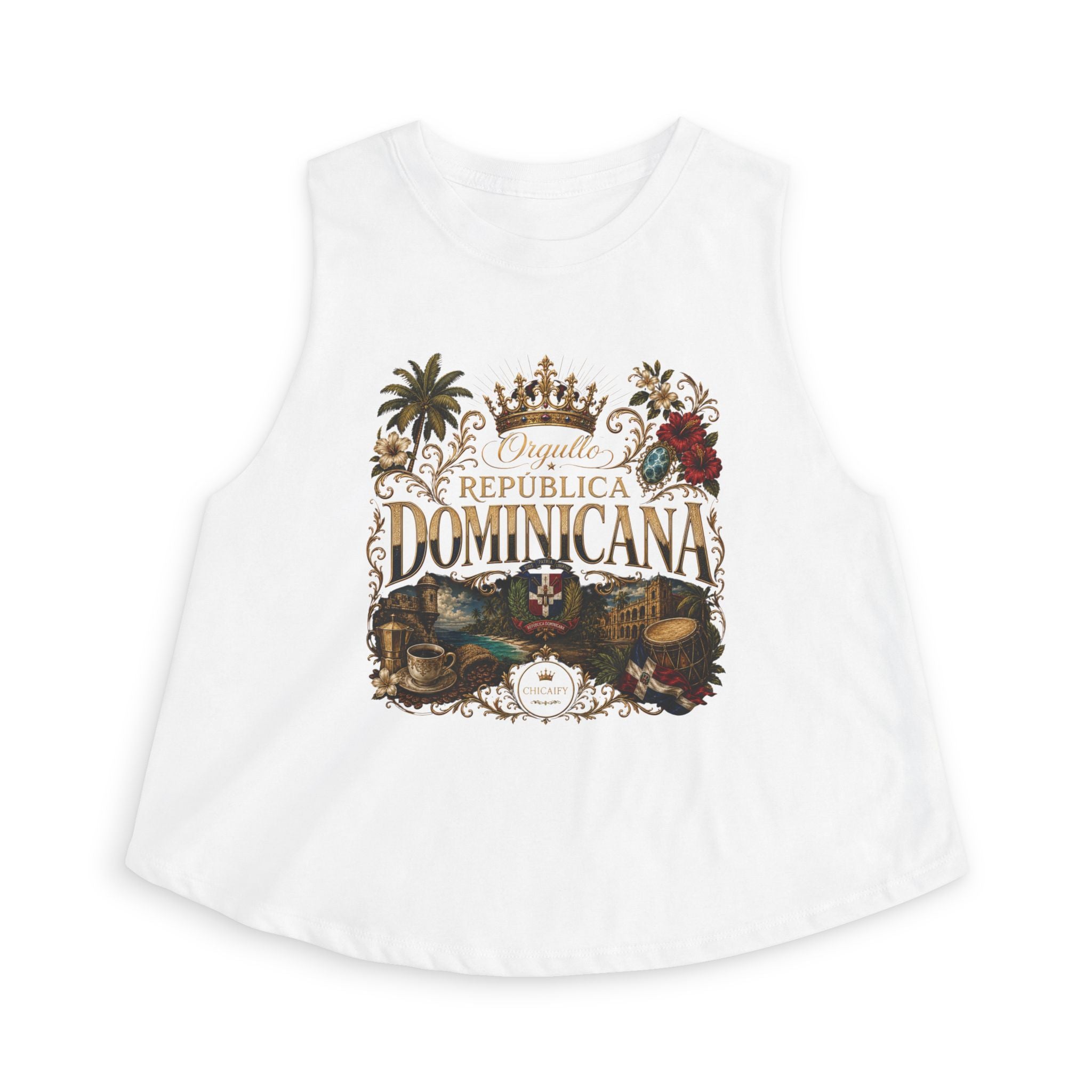Alma Quisqueyana | República Dominicana Heritage Crop Top