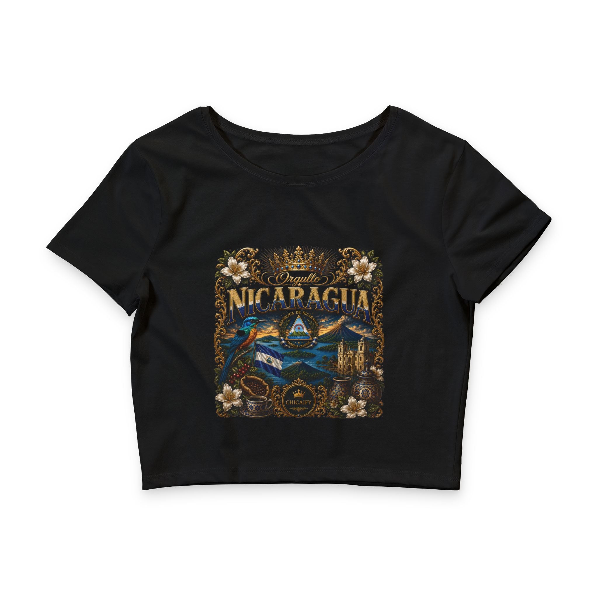 Raíces Unidas — Orgullo Nicaragua Cotton Crop Tee