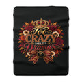 Too Crazy Para Tus Dramas – Charro-Inspired Edition  | Sherpa Fleece Blanket