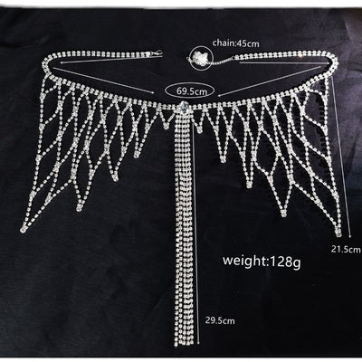 Rhinestone Body Chain Accessories