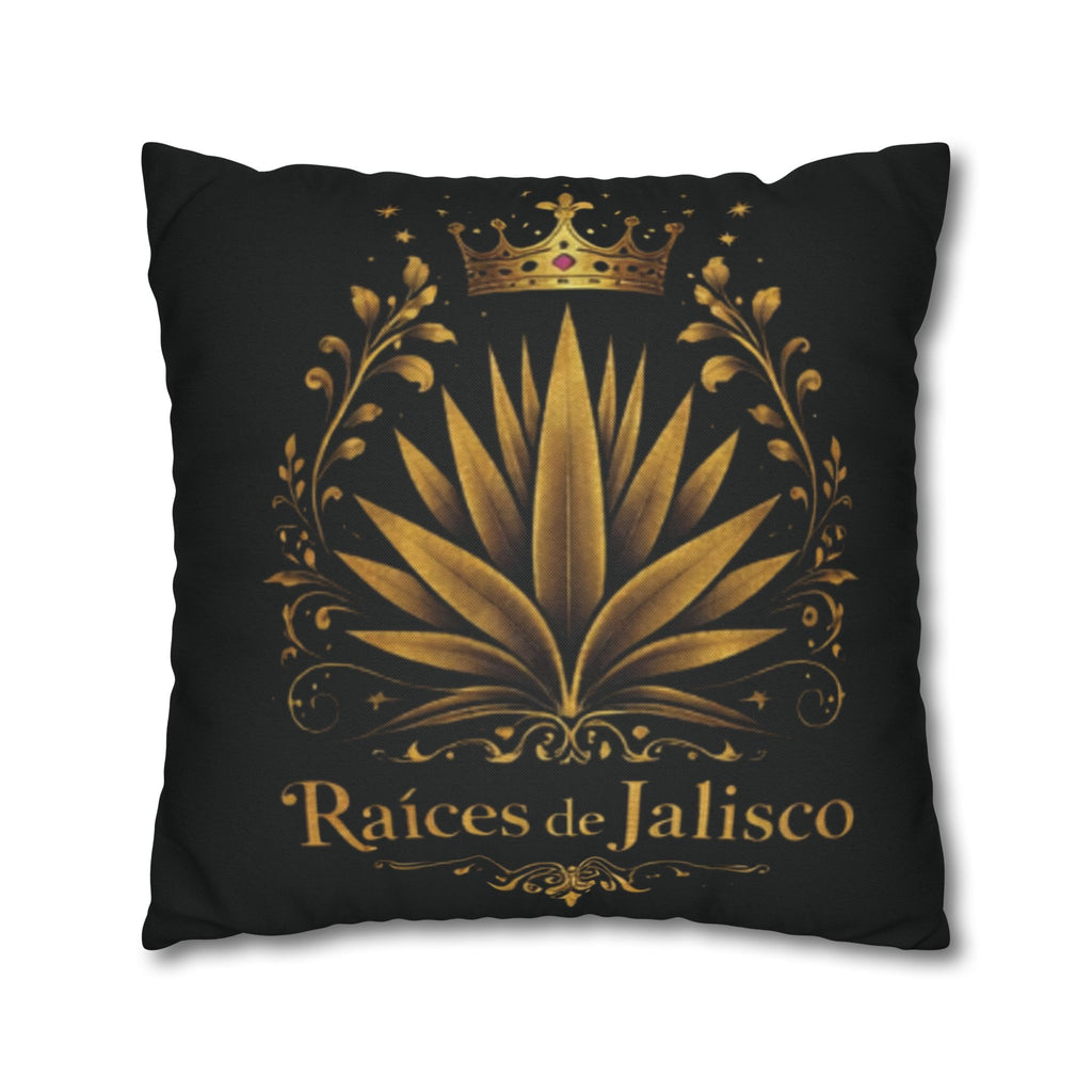 Raices de Jalisco-Gold Agave Decorative Pillow cover