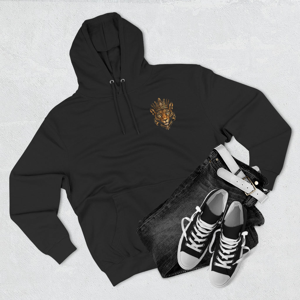 Reina Salvaje – Jaguar Queen Hoodie — 'Reina Salvaje' Graphic Fleece Hoodie
