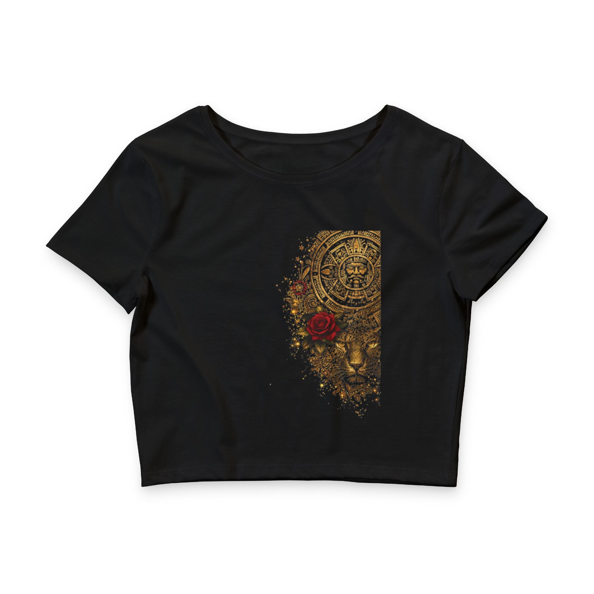 Reina Azteca Crop Tee