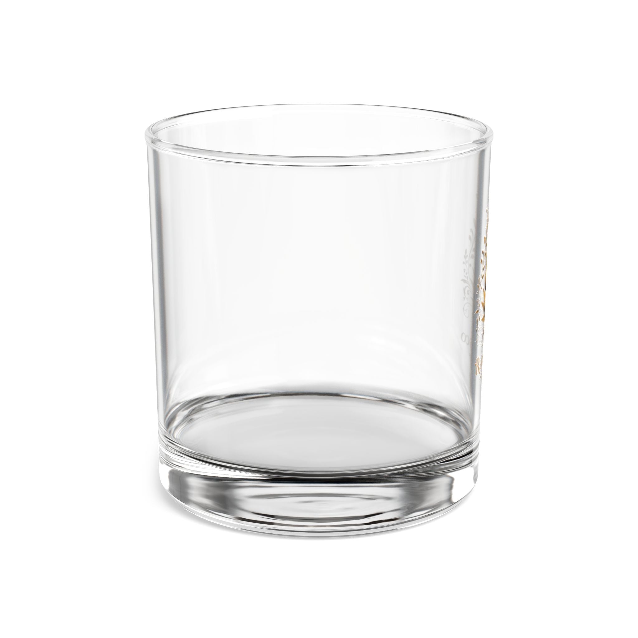 Gold Crown Agave Rocks Glass — 10oz Whiskey Tumbler