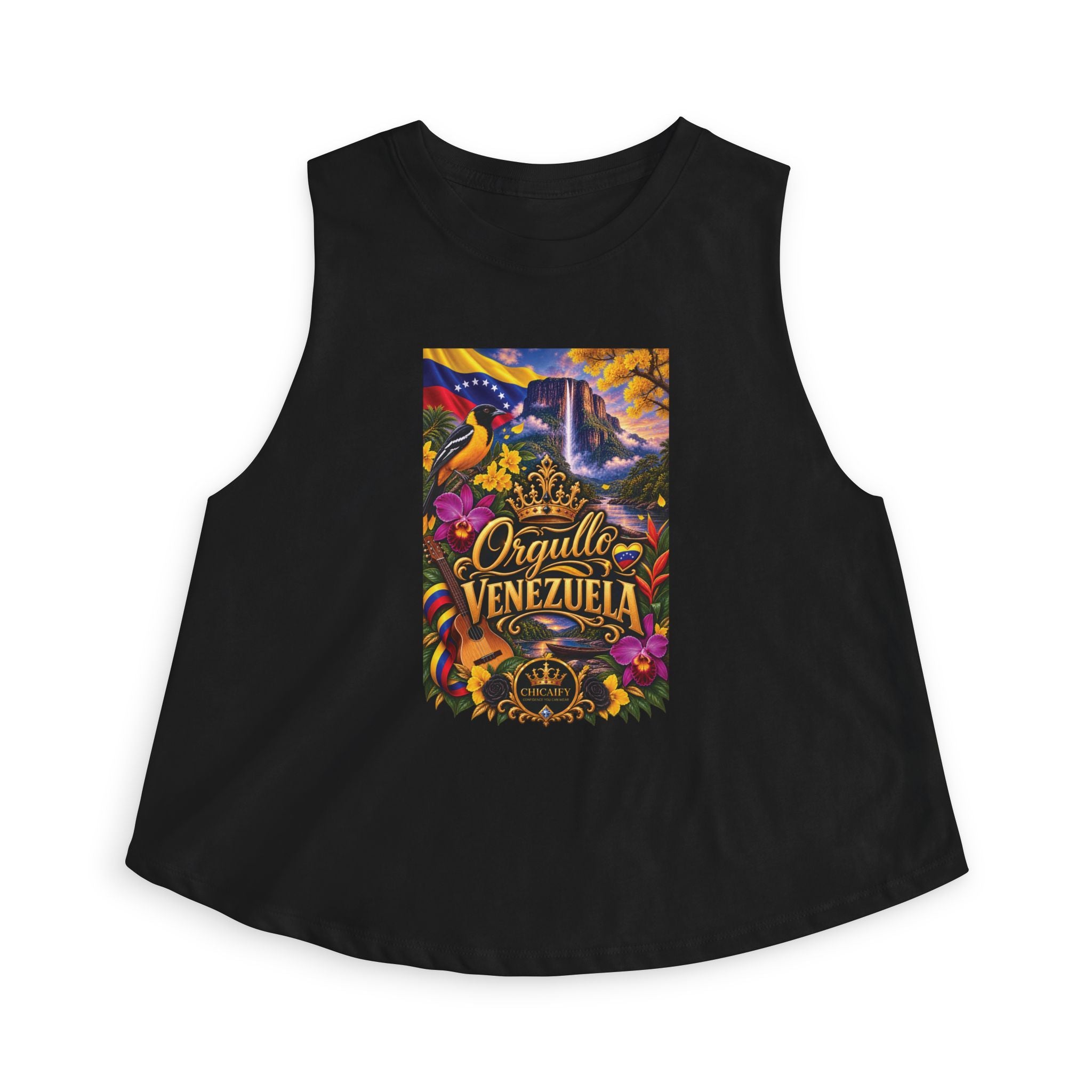 Orgullo Venezuela — Raíces Unidas Collection |  Crop Top