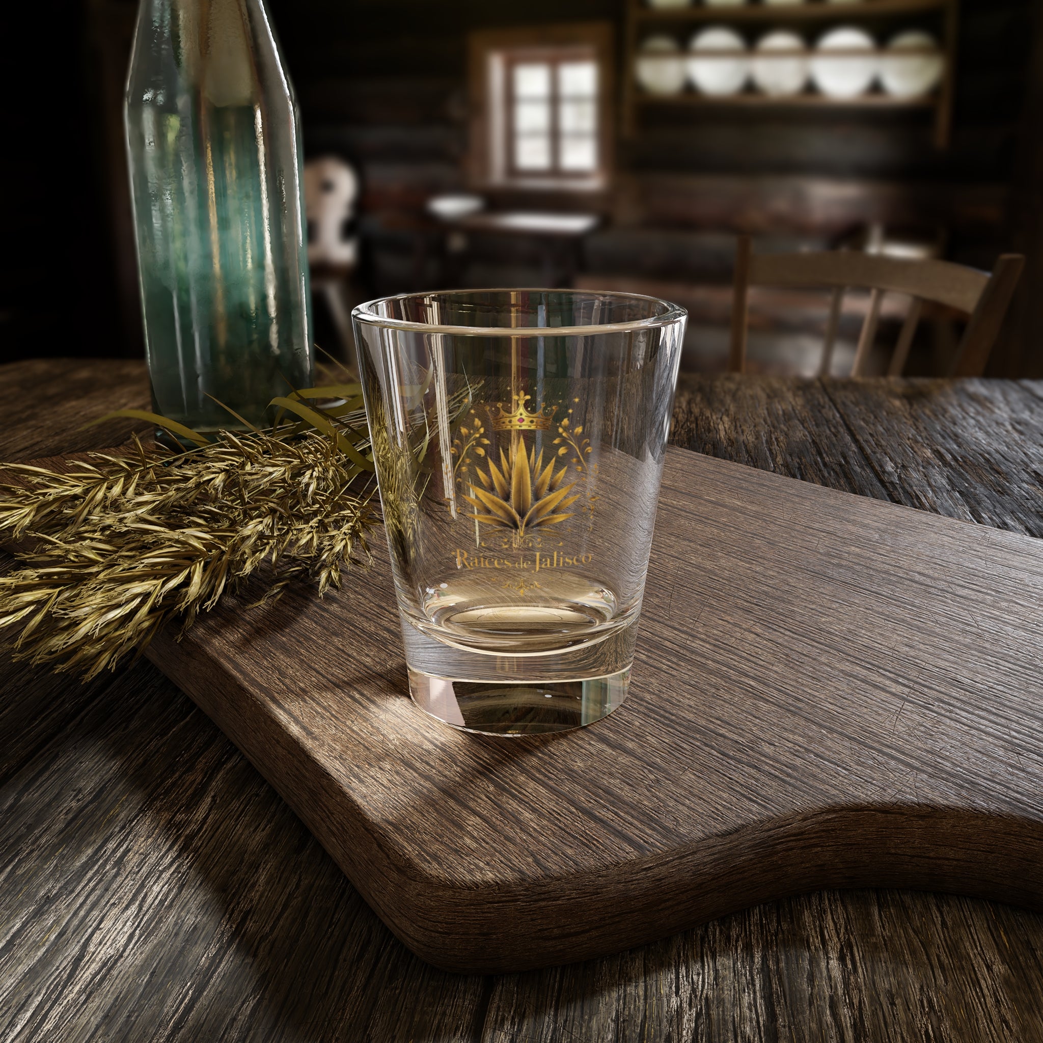 Shot Glass — Raíces de Jalisco Agave Crest 1.5oz Tequila Shooter