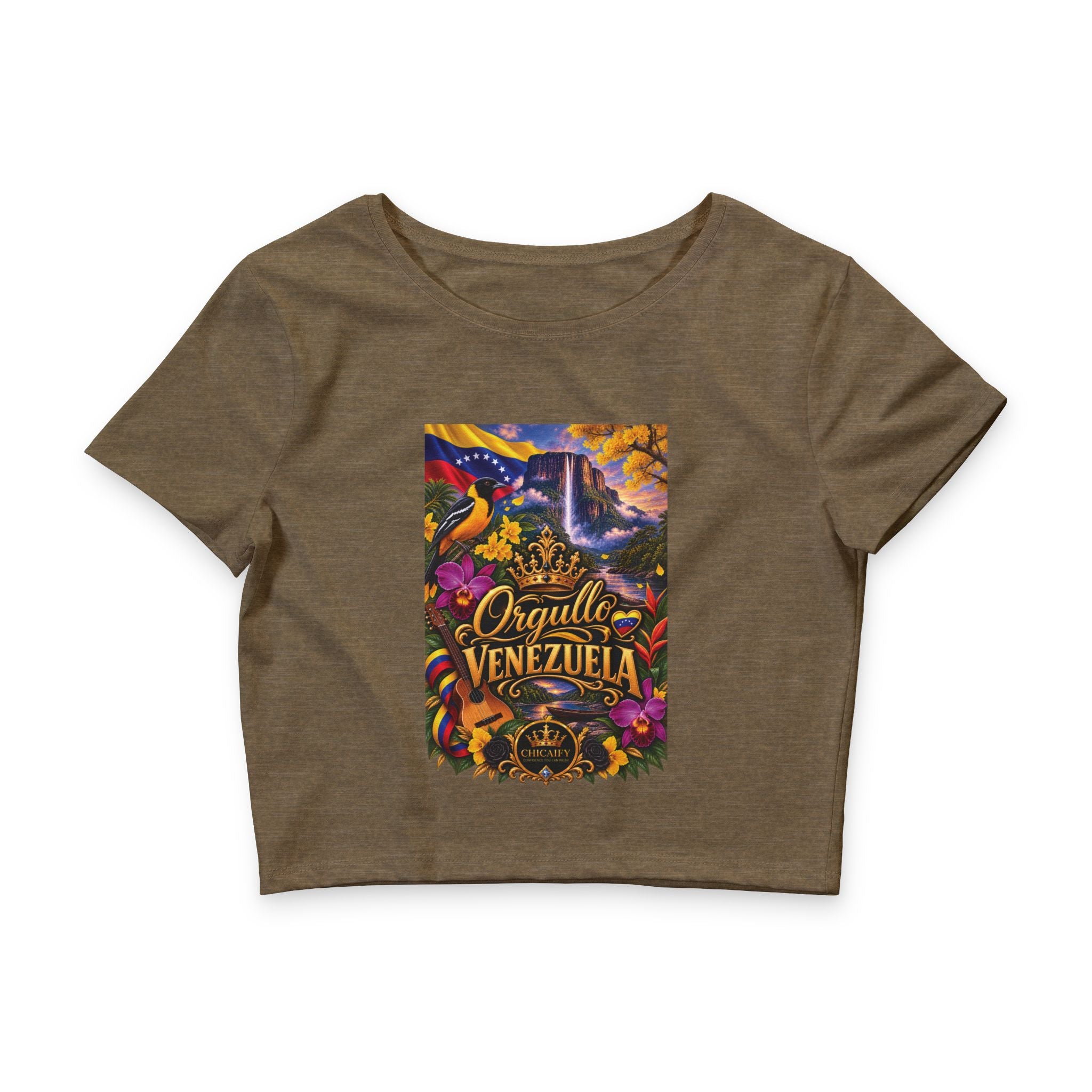 Orgullo Venezuela — Raíces Unidas Collection | Crop Tee