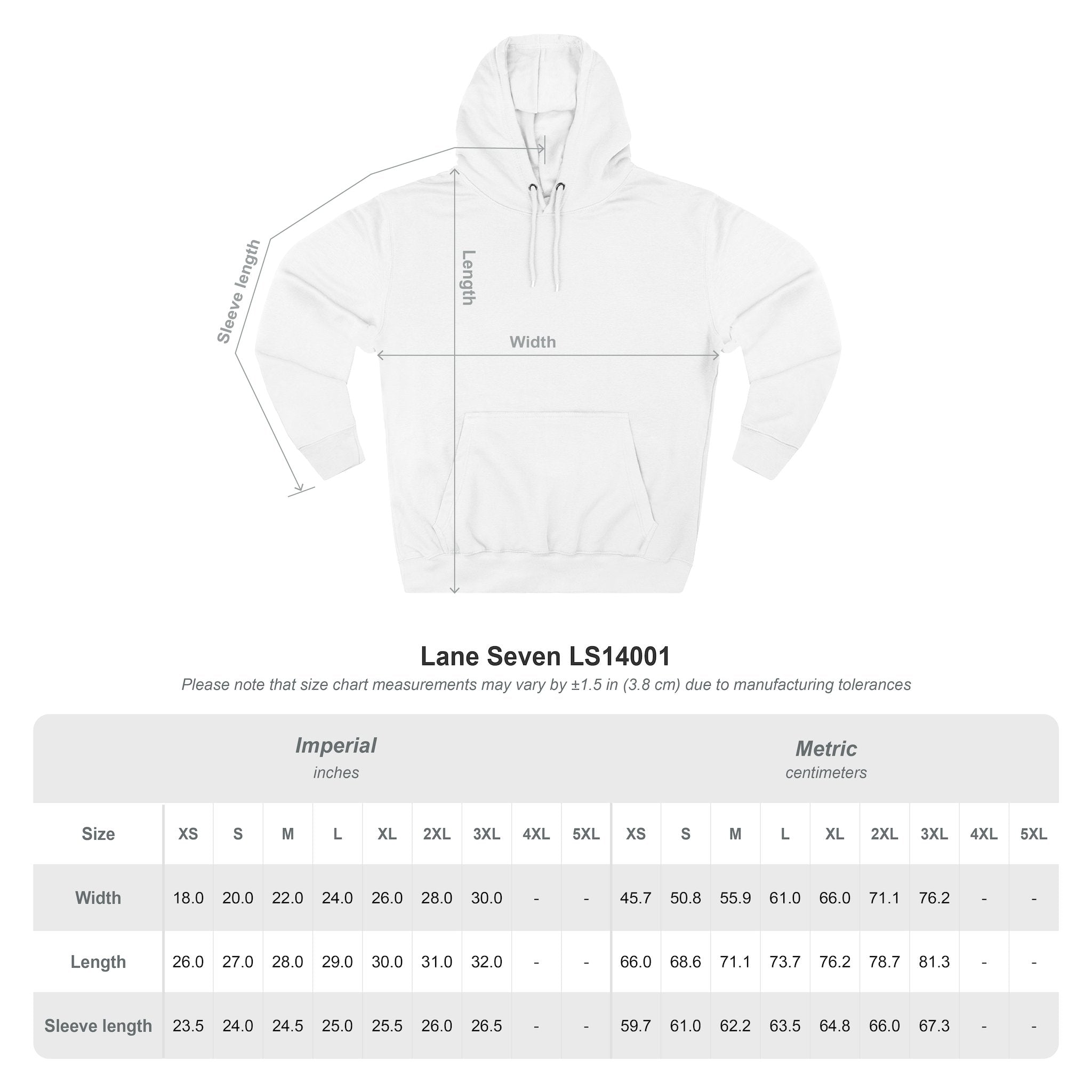 Falling Leaves, Rising Standards | Three-Panel Fleece Hoodie