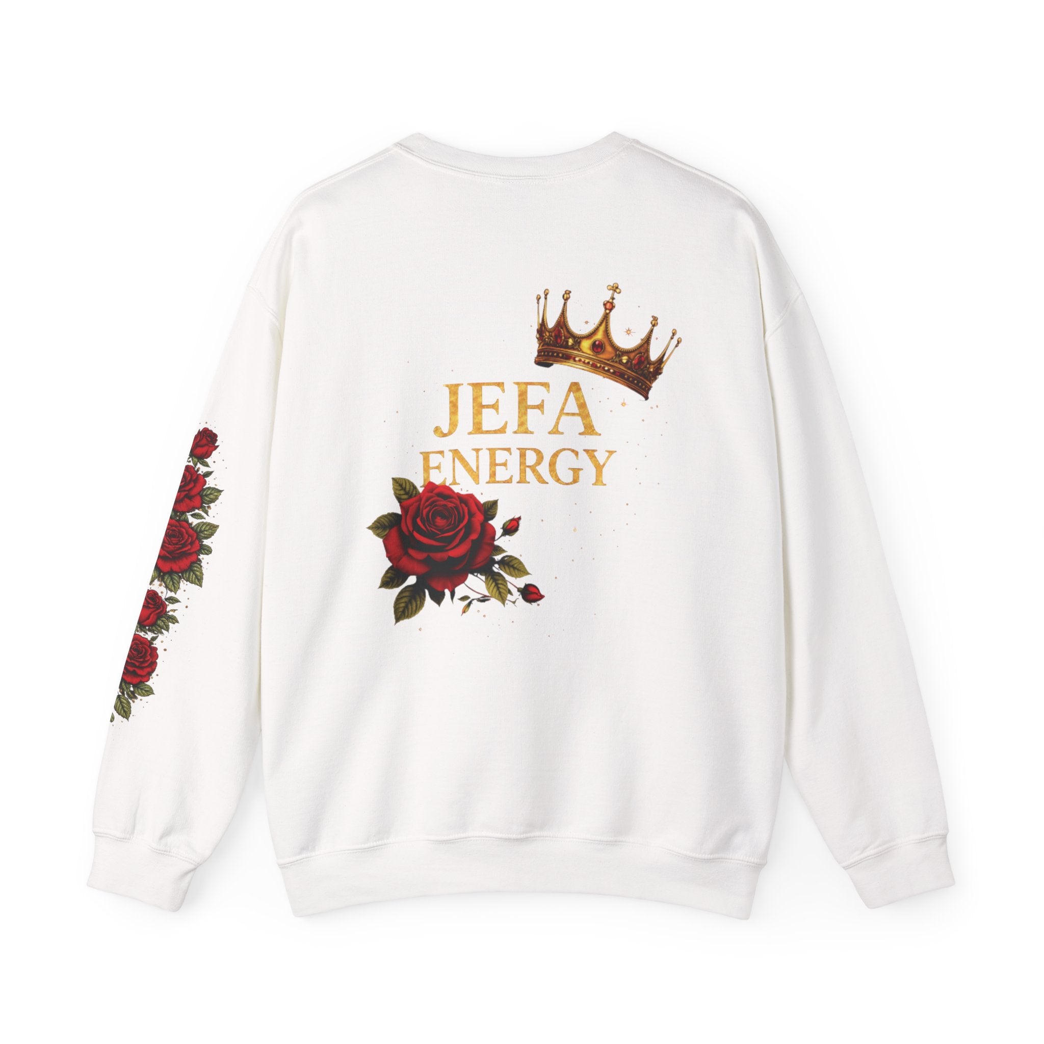 Jefa Energy Crewneck Sweatshirt — Rose & Crown Graphic