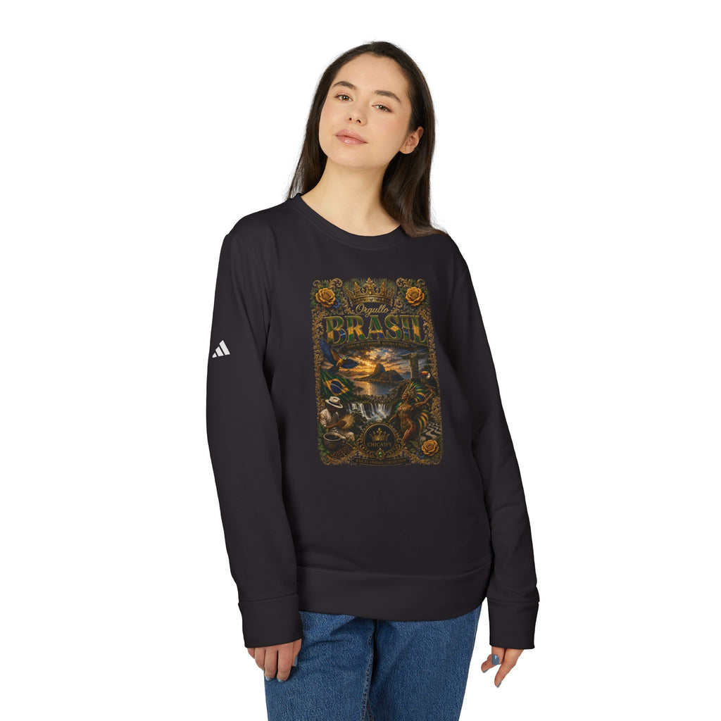 BRAZIL — RAÍCES UNIDAS - adidas Fleece Crewneck Sweatshirt