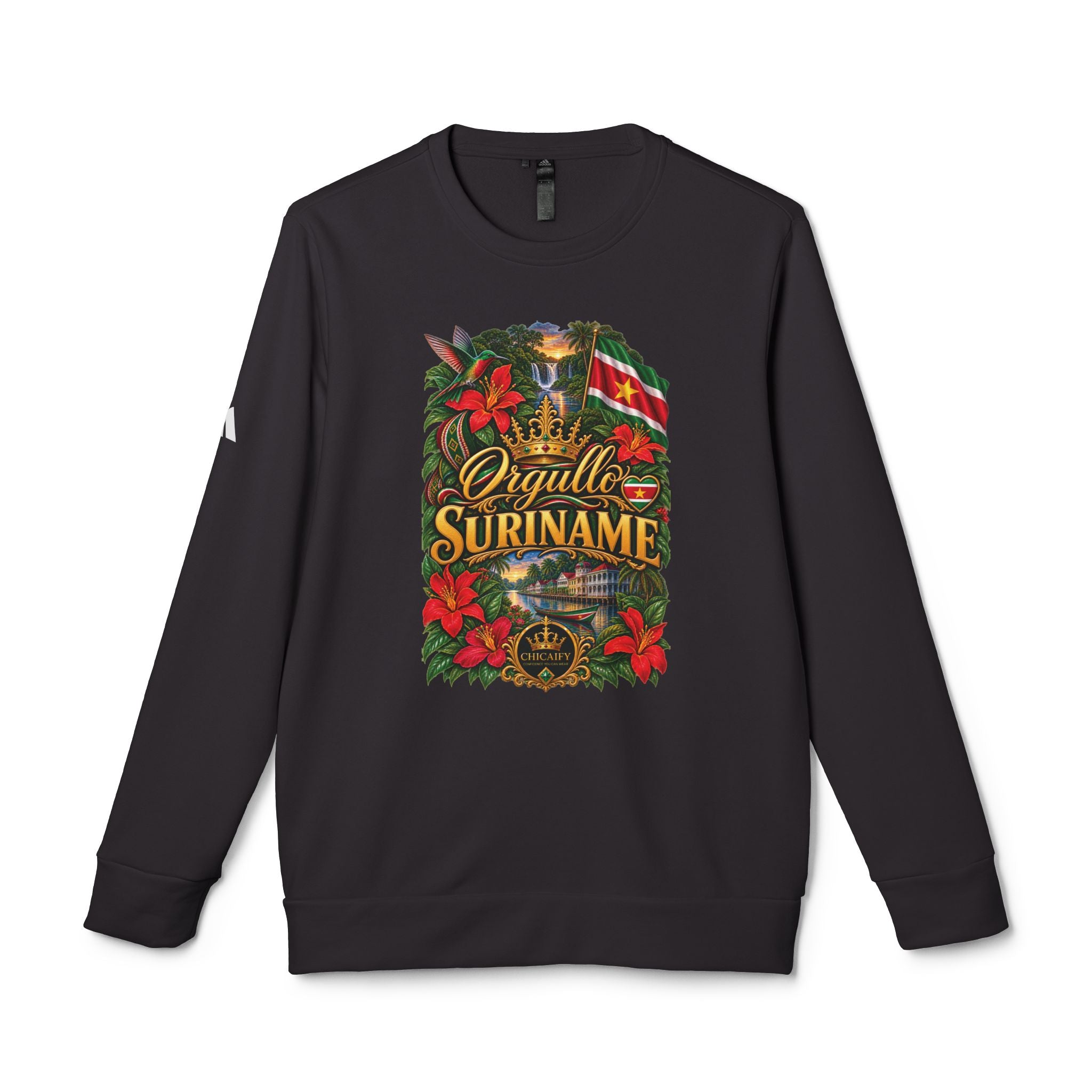 Orgullo Suriname — Raíces Unidas Collection |adidas Crewneck Sweatshirt