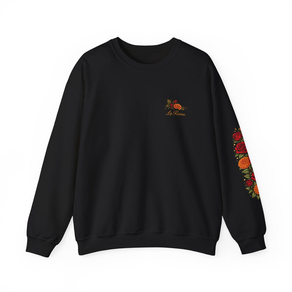 Floral "Hecha de Fuerza y Flores" Sweatshirt